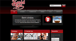 Desktop Screenshot of kandalspa.com
